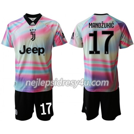 Fotbalový Dres Juventus MANDZUKIC 17 Dětské EA Sport 2018/19